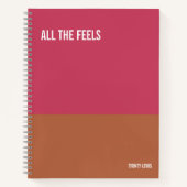 Funny Notebook, Snarky Writing Pad Journal, Hinwei Notizblock (Vorderseite)