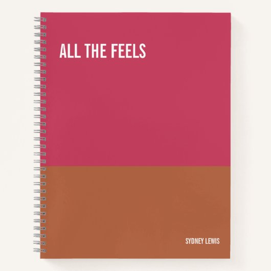 Funny Notebook, Snarky Writing Pad Journal, Hinwei Notizblock (Vorderseite)