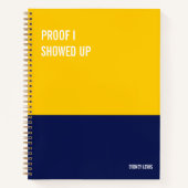 Funny Notebook, Snarky Writing Pad Journal, Note Notizblock (Vorderseite)