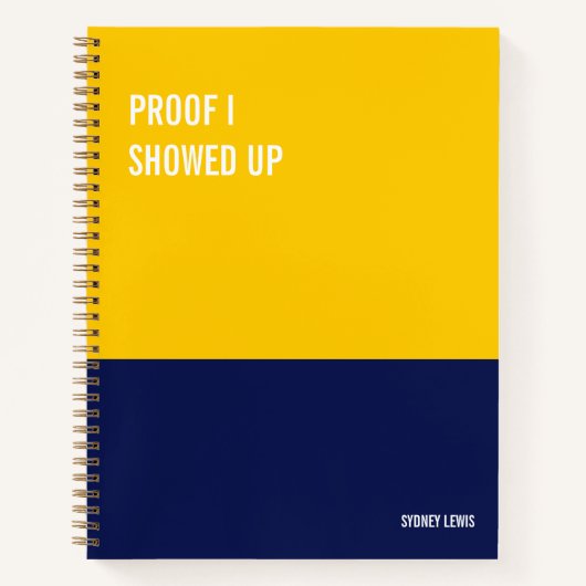 Funny Notebook, Snarky Writing Pad Journal, Note Notizblock (Vorderseite)