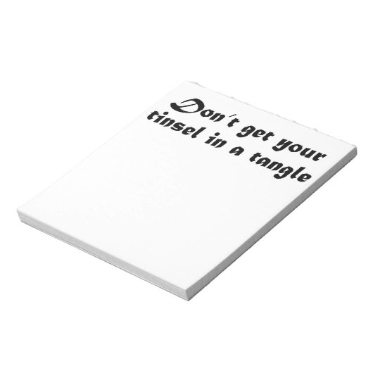 Funny notepad Unikate Geschenke Büro Geschenk Notizblock (Rotiert)