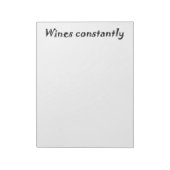Funny notepads Einmaliges Geschenk Ideen Geschenke Notizblock (Rotiert)