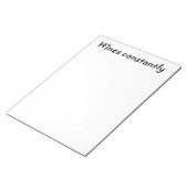 Funny notepads Einmaliges Geschenk Ideen Geschenke Notizblock (angewinkelt)