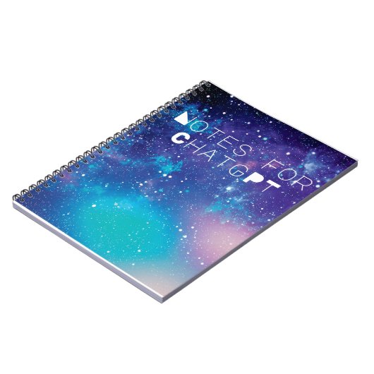 Funny Notes for ChatGPT Notebook Notizblock (Linke Seite)