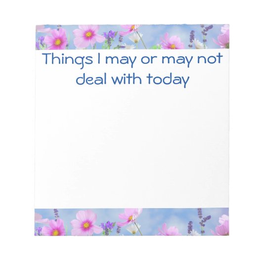 Funny Notizblock (Vorderseite)