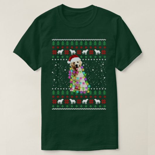 Funny Nova Scotia Duck Tolling Retriever Weihnacht T-Shirt (Design vorne)