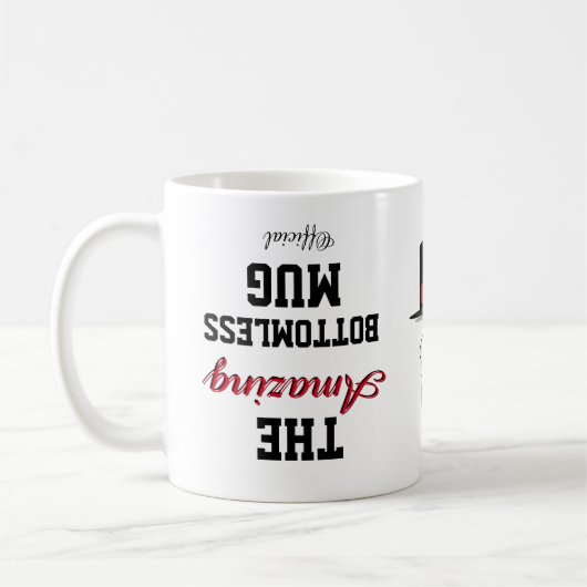 Funny Novelle Die OFFIZIELLE PHANTASTISCHE FLÜSSIG Kaffeetasse (Links)