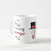 Funny Novelle The OFFIZIELLE PHANTASTISCHE BOTTOML Kaffeetasse (Vorderseite Links)