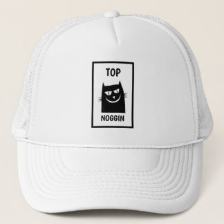 Funny Novelty Baseball TOP NOGGIN Truckerkappe
