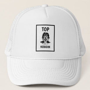 Funny Novelty Baseball TOP NOGGIN Truckerkappe