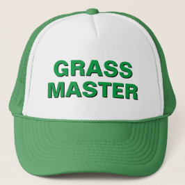 Funny Novelty Baseball Weihnachtsgeschenk GRASS MA Truckerkappe