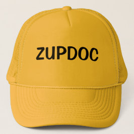 Funny Novelty Baseball ZUPDOC Truckerkappe