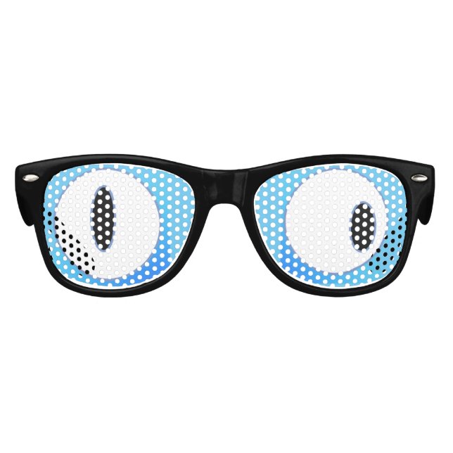 FUNNY NOVELTY BUG MIT AUGEN SUNGLASSES FUN-Brille! Partybrille (Vorderseite)