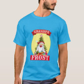 Funny Novelty Christmas GRANDPA FROST T-Shirt (Vorderseite)