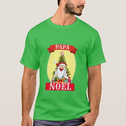 Funny Novelty Christmas PAPA WEIHNACHTEN T-Shirt (Vorderseite)