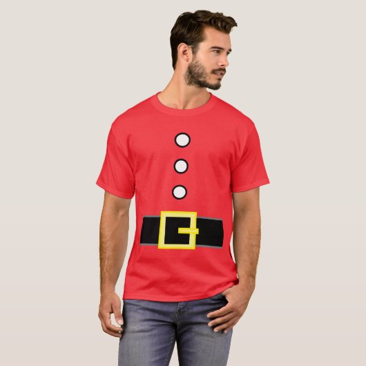 Funny Novelty Christmas SANTA'S ELF ANZUG COSTUME T-Shirt (Vorne ganz)