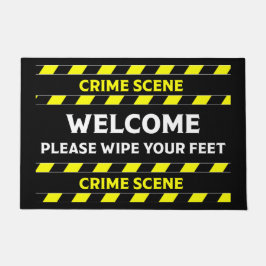 Funny Novelty Crime Scene Door Mat Fußmatte
