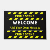 Funny Novelty Crime Scene Door Mat Fußmatte (Vorderseite)