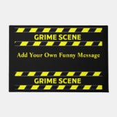 Funny Novelty Crime Scene Door Mat Fußmatte (Vorderseite)