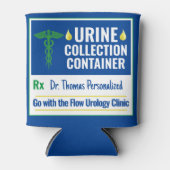 Funny Novelty Doctor Nurse Urine Collection Custom Dosenkühler (Vorderseite)