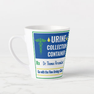 Funny Novelty Doctor Nurse Urine Collection Custom Milchtasse