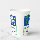 Funny Novelty Doctor Nurse Urine Collection Custom Pappbecher (Rechts)