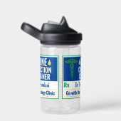 Funny Novelty Doctor Nurse Urine Collection Custom Trinkflasche (rechts)