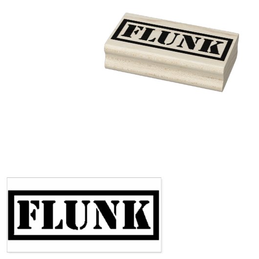 Funny Novelty Flunk Briefmarke Gummistempel (Stempel)