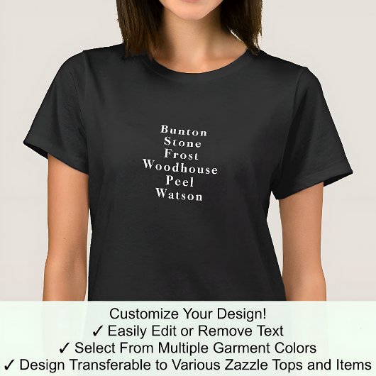 Funny Novelty Forename Name Celebration Game 01W T-Shirt