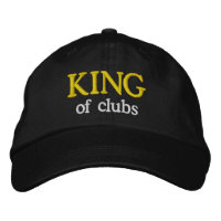 FUNNY Novelty Golf Accessories KING OF CLUBS