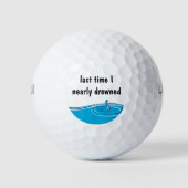Funny Novelty Golf Balls Golfball (Vorderseite)