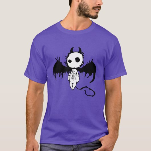 Funny Novelty Graphup JUMPED THE DEVIL T - Shirt (Vorderseite)