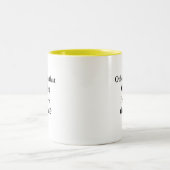 Funny Novelty-Kaffee, anders als diese FRAU. KING Zweifarbige Tasse (Mittel)