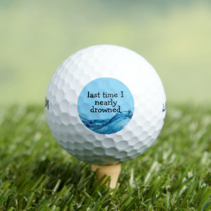 Funny Novelty Men's Golf Balls Golfball