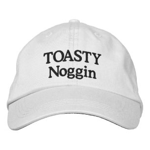 Funny Novelty Mens Sports TOASHIN NOGGIN Bestickte Baseballkappe