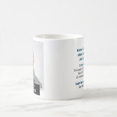 Funny Novelty Mugshot Personalisiert Text und Foto Kaffeetasse (Mittel)