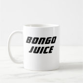 Funny Novelty Office Geschenk BONGO JUICE Kaffeetasse (Links)