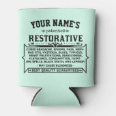 Funny Novelty Personalisiert Cure-All Vintage Cust Dosenkühler (Vorderseite)