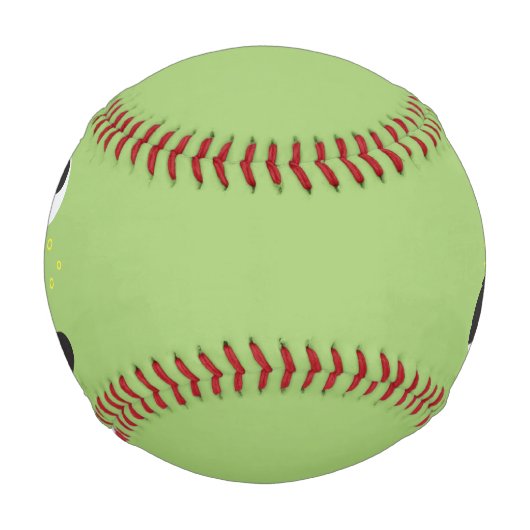 Funny Novelty Scared Baseball (Rückseite)