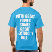 Funny Novelty Shirt (Rückseite)