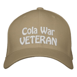 Funny Novelty Sports COLA KRIEG VETERAN Bestickte Baseballkappe