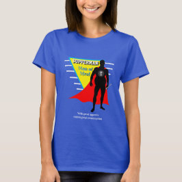 Funny Novelty SUPPERMAN MAN MAN VON MEAL T - Shirt
