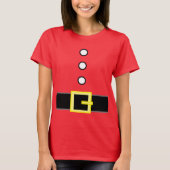 Funny Novelty Weihnachten SANTA ANZUG T-Shirt (Vorderseite)