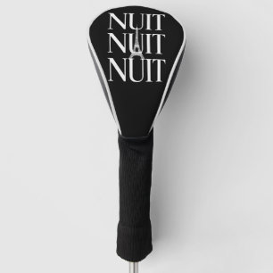 Funny Nuit Nuit Golf Headcover