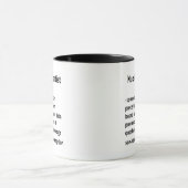 Funny Nuklear Scientist - Geschenke Definition Tasse (Zentrum)