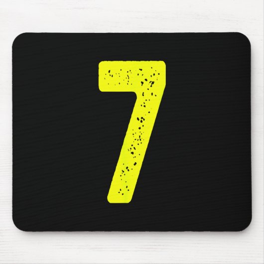 Funny Number 7 67 Meme Costume Matching Group Hall Mousepad (Vorne)