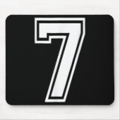 Funny Number 7 67 Meme Costume Matching Group Hall Mousepad (Vorne)