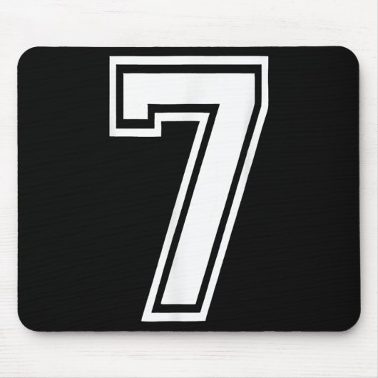 Funny Number 7 67 Meme Costume Matching Group Hall Mousepad (Vorne)