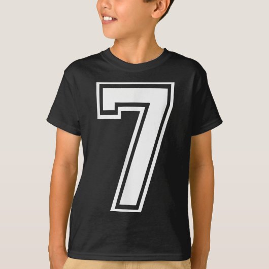 Funny Number 7 67 Meme Costume Matching Group Hall T-Shirt (Vorderseite)
