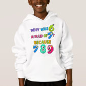 Funny Number Day Maths Hoodie for Kids | School Jo (Vorderseite)